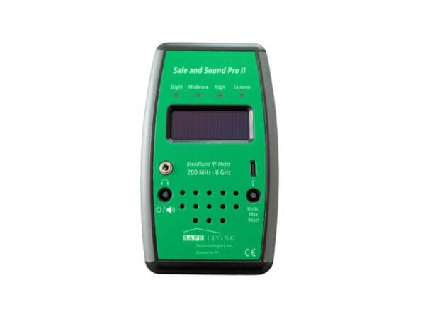 Le mesureur d'ondes électromagnétiques hautes fréquences Safe and Sound Pro 2.